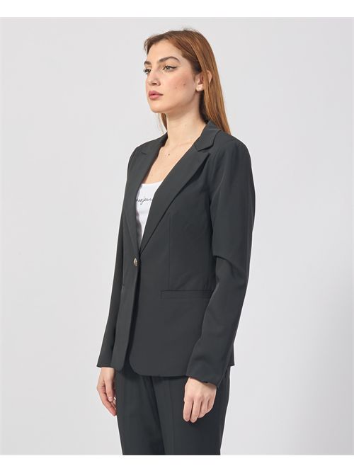 Yes Zee women's single-breasted jacket in technical fabric YES ZEE | G431-KE000801